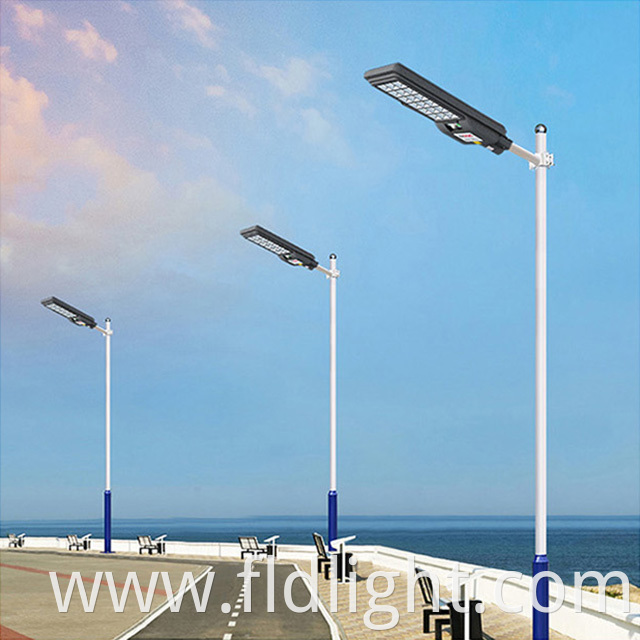 all in one solar street light IP65 Waterproof Outdoor 